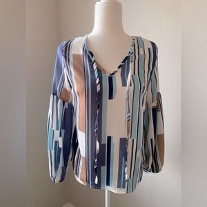 SHEIN Striped Multicolor Women's Top Size XS